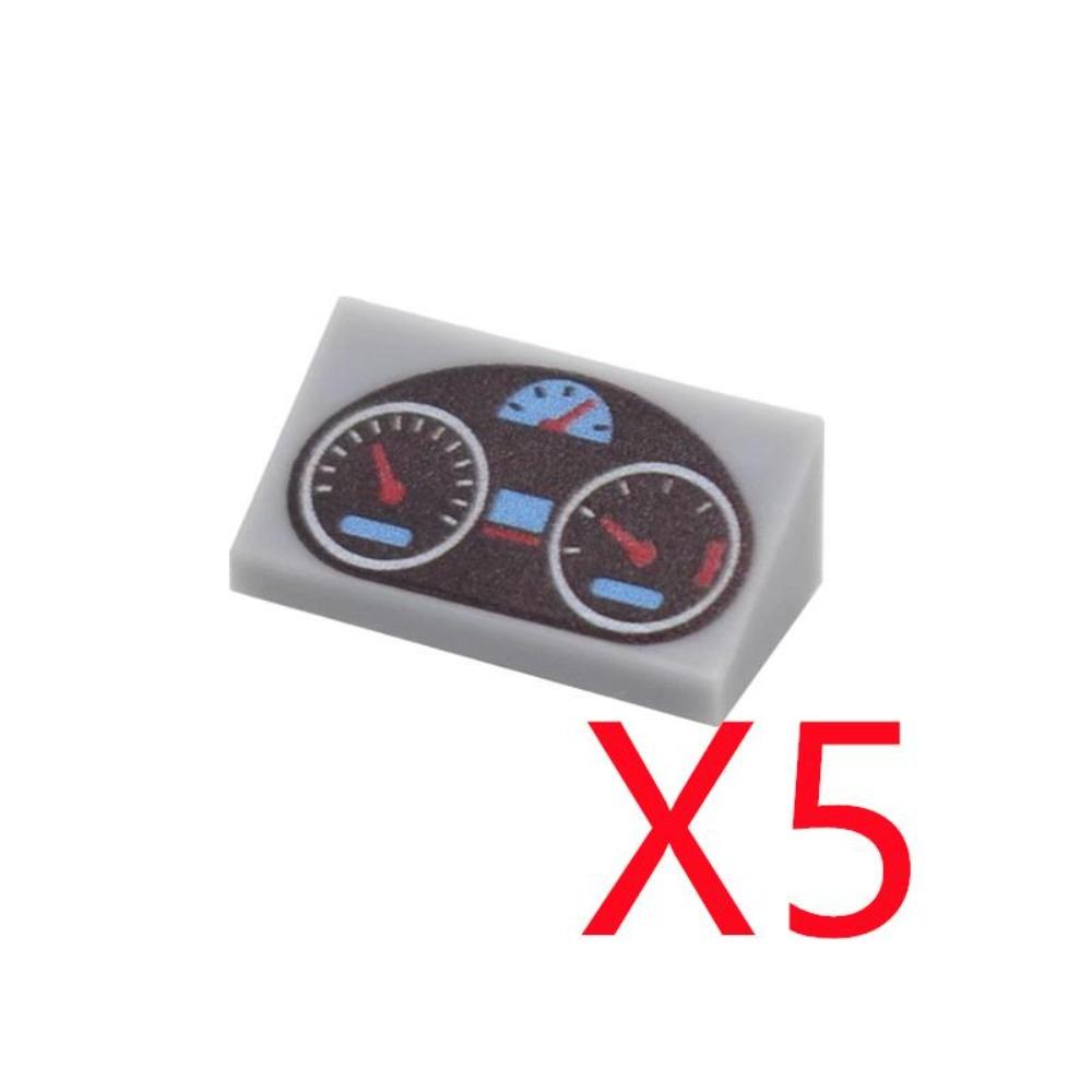 City Building Blocks Accessories Dashboard Audio Computer Control Center Radar Keyboard Mobile Phone Model Mini Brick Toy R054