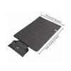 Travel Dog Mat with Zippered Fold Construction Long-Lasting for Camping