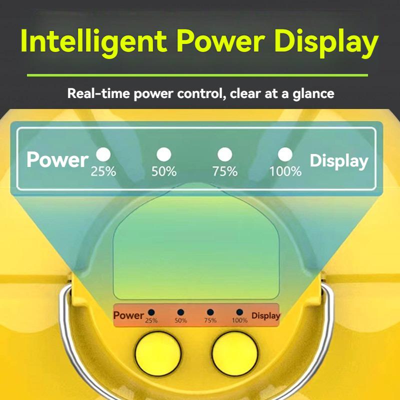 60W/120W/300W Rechargeable LED Lamp Bulb for Camping, Fishing, and Emergency Lighting - Portable and Long-lasting Light Source