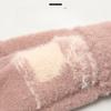 Touchscreen-Handschuhe mit Katzenkrallenmuster, kältebeständig und warm für Damen, aus dickem Samt, gestrickt aus Wolle, für Herbst und Winter
