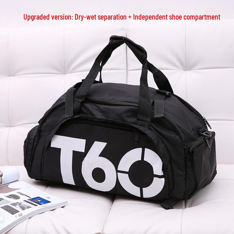 Multifunctional Gym Bag: Wet/Dry Separation, Travel Handbag, Shoulder Bag, Unisex Sports Backpack, Casual Crossbody Training Bag