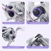 Long-distance Casting Lure Water Drop Wheel  Metal Gapless Fishing Reel High-speed Ratio Outdoor Fishing Tool Suitable for Saltwater and Freshwater