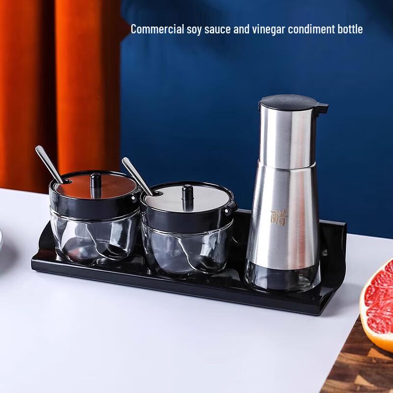 Beifu Commercial Plastic Condiment Dispenser Set