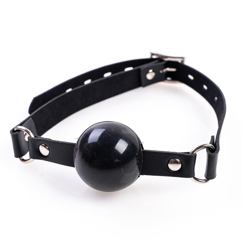 Red Soft Silicone Mouth Gag for Adults