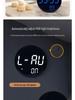 Bluetooth RGB Color-Changing Wall Clock: Auto Time Sync, Multifunctional Alarm, Perpetual Calendar, Daylight Saving Adjustments.