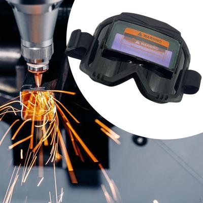 Auto Darkening Welding Glasses Work Protective Equipment Face Protector Adjustable Band Impact Resistant Welder Mask Face Shield