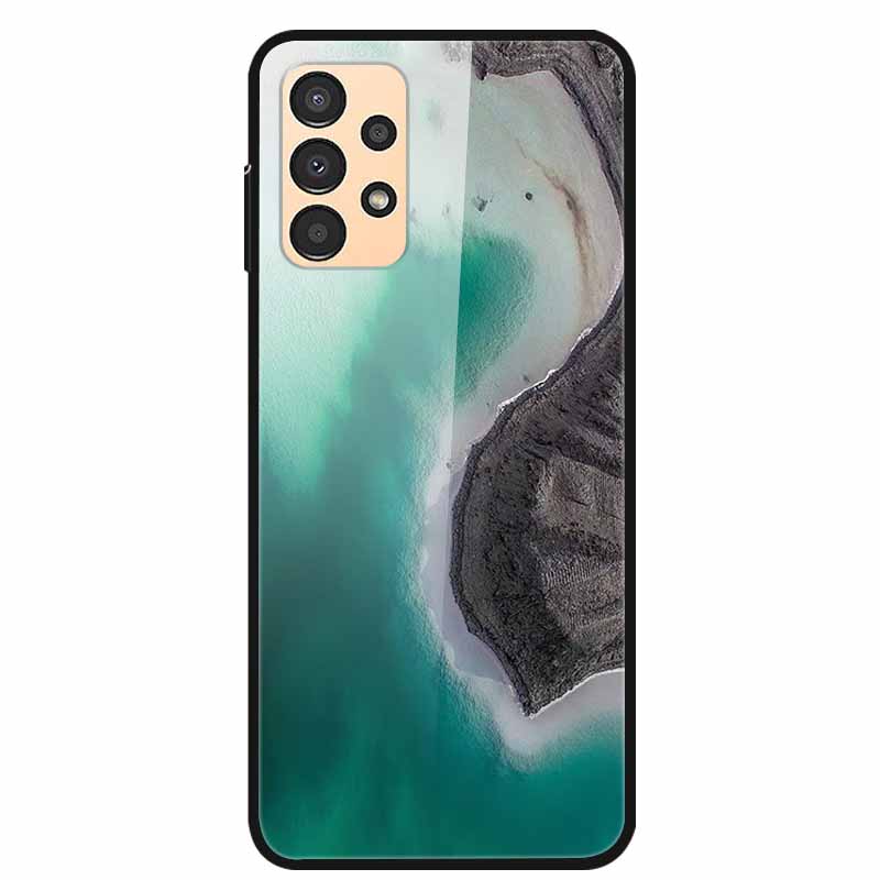 

Чехол для телефона Samsung Galaxy A23 A33 A53 A73 Закаленное стекло Жесткий чехол Роскошная обложка для Samsung A 53 73 33 23 Защитный щиток Samsung A33 5G