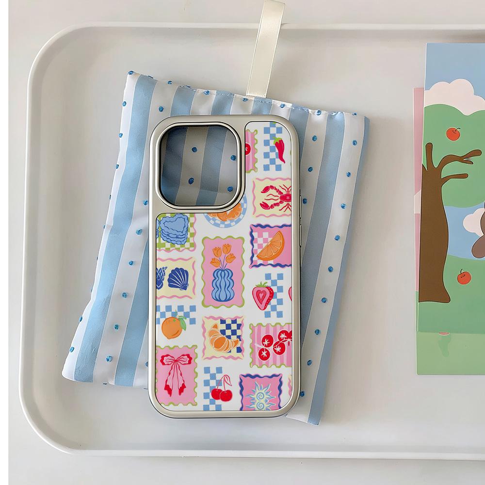 

Korean Style Ins Phone Case for IPhone 17 17e 16e 16 15 14 13 12 11 Air Pro Max X XR XSMAX 8 7 Plus Luxury Clear Soft Back Cover iPhone 11