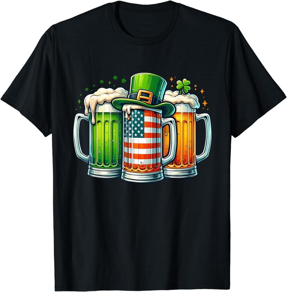 

NEW LIMITED Irish Ireland St Patricks Day Drinking Party T-Shirt Tops Tee L