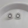 Elegant Sunflower Earring Exaggerated Statement Jewelry Retro Earrings  for Women