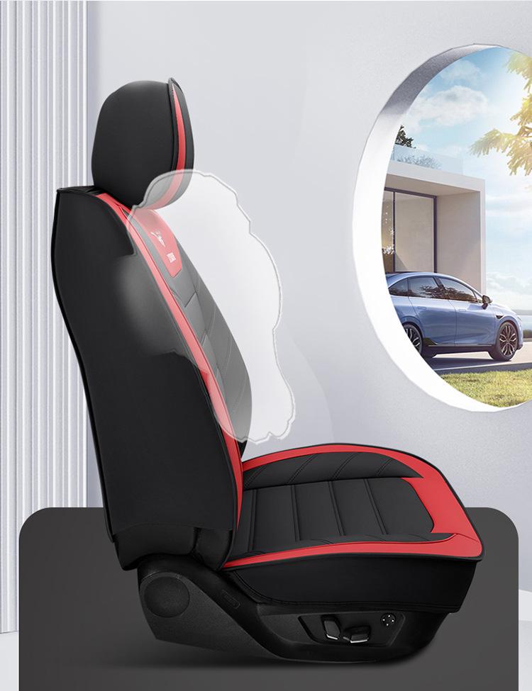 Universal Full Leather Car Seat Cushion Cover for All Seasons