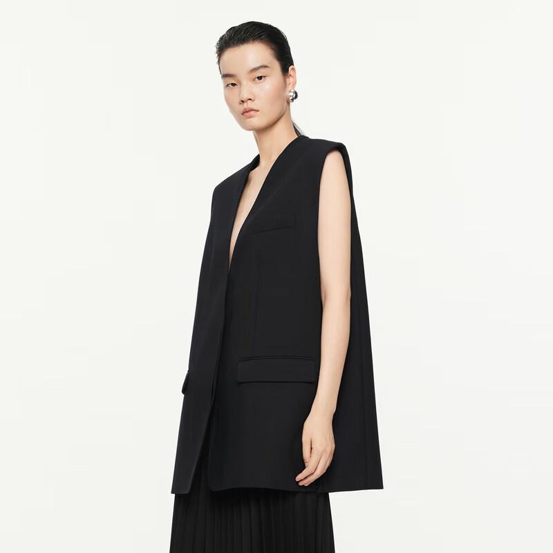 JNBY Women's V-Neck Sleeveless H-Line Vest