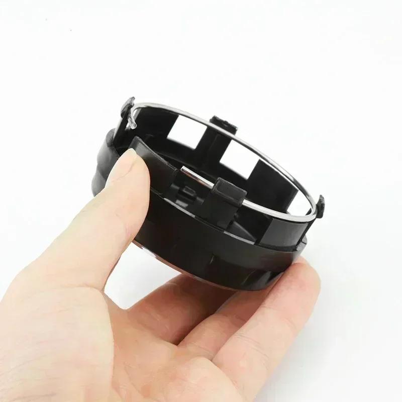 4PCS 75mm Black Red Raised Wheel Center Caps for Mercedes-Benz AMG C E S GLC GLE A0004000900 Hub Cover Waterproof