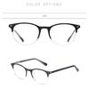 Retro Acetate Round Glasses Frames Men Women Vintage Anti Blue Light Photochromic Lens Optical Prescription Eyeglasses