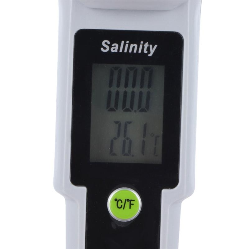 Salinity Meter Digital PenType Salinity Tester For Seawater Salt Water Swimming Pool