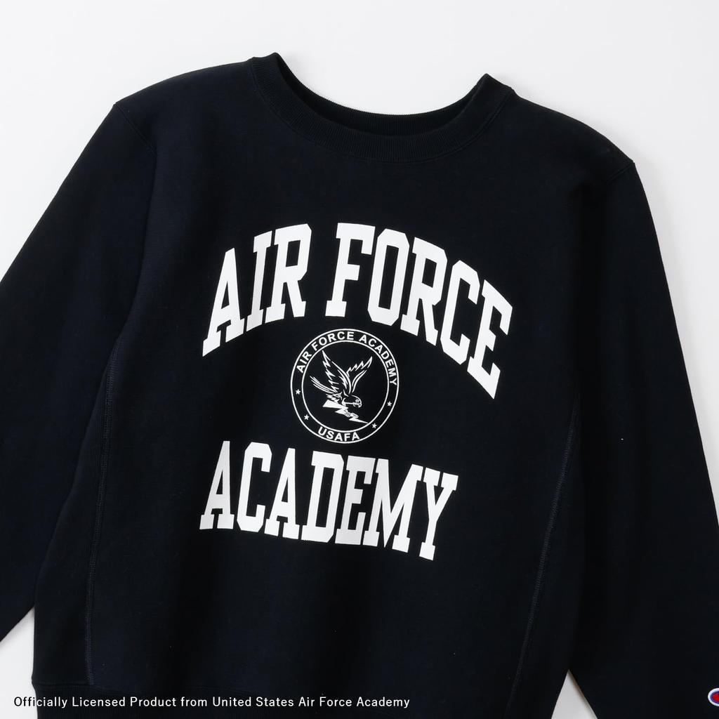 Champion Reverse Crew Neck Long Cotton Brushed Graphic Weave® Sweatshirt, Sleeve, 11.5oz USA, Back, Print, C3-C026-090-XL