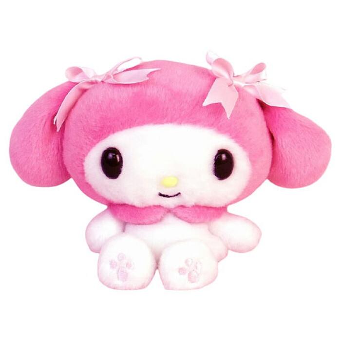 Sanrio Characters My Melody Fluffy Plush approximately 18cm in item number Toy, length, 152534-20