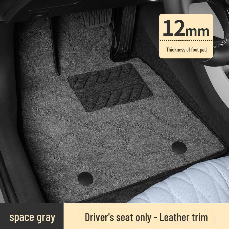 

Custom Fit Car Floor Mats for Zhiji LS7, LS6, L7 - Durable, Dirt-Proof Driver s Seat Protection Chestnut Brown