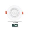 Faretto LED con sensore di movimento, faretto da incasso, lampade da 5 W, 10 W, 15 W, 20 W, per casa intelligente, per corridoio d'ingresso, corridoio, scale, deposito