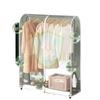 Floor-Standing Transparent Dustproof Coat Rack Cover - Waterproof & Fully Enclosed