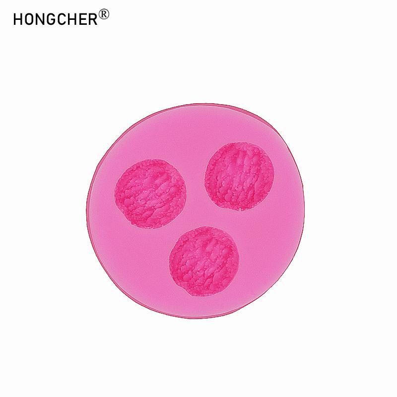 Silicone Mold for Fake Ice Cream Half-Spheres DIY Phone Case, Hairpin, Hair Accessory, Shoe Decoration, Chocolate Mold