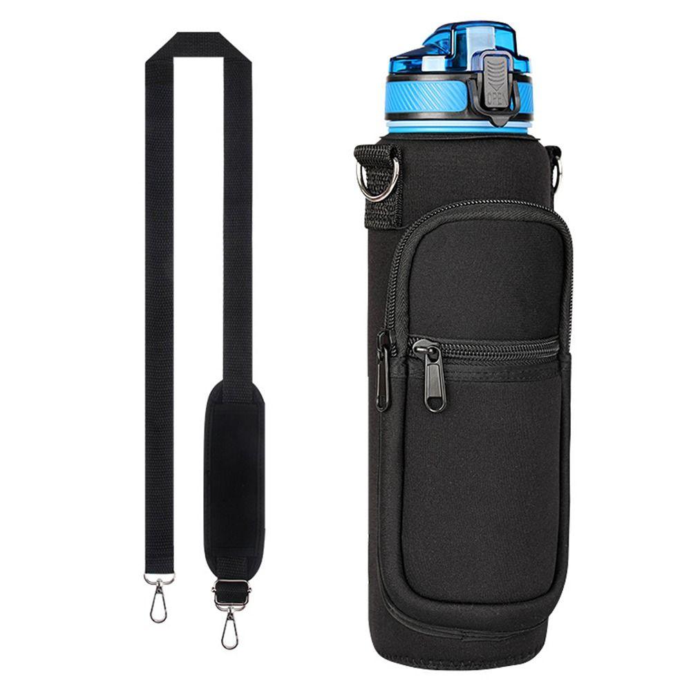 With Adjustable Strap Drinkware Accessories Insulated Bag Bottle Case Water Bottle Cover Cup Sleeve