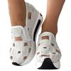 Fashion Lace Flats Platform Women Sport Shoes Mesh Breathable Sneakers 2025 Summer New Casual Sandals Running Beach Rocking Dance Shoes