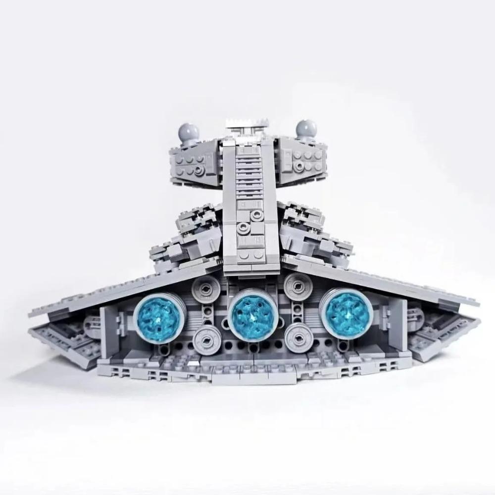 2025NUOVO 1555 pezzi UCS Star Battle Imperial Star Destroyer 75394 Mattoncini Con 7 Bambole Per Bambini Regali per Vacanze Compleanno