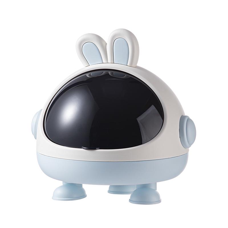 Multi-functional Dustproof Rabbit Storage Box for Keys, Ornaments, and Trash – Ideal for Entryways, Desktops, Living Rooms, and Offices