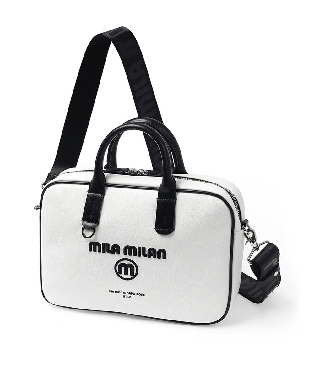mila milan Pupurie Shoulder Bag with Handle [Mila Milan] Men s No.248512 (White) белый