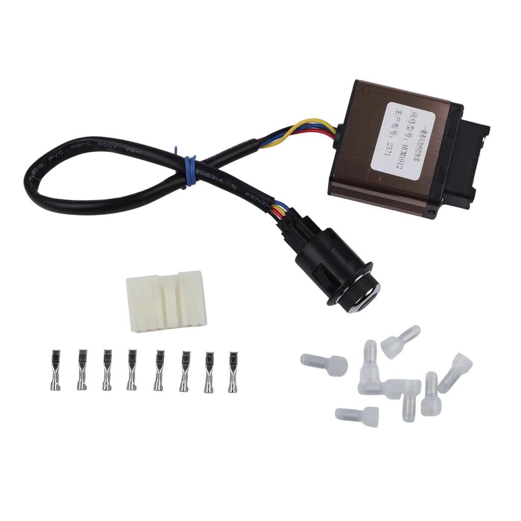 12V Car Seat Heating Switch Controller Kit - Adjusts Ventilation And Heating, Compatible With Vehicle Air Conditioning Systems