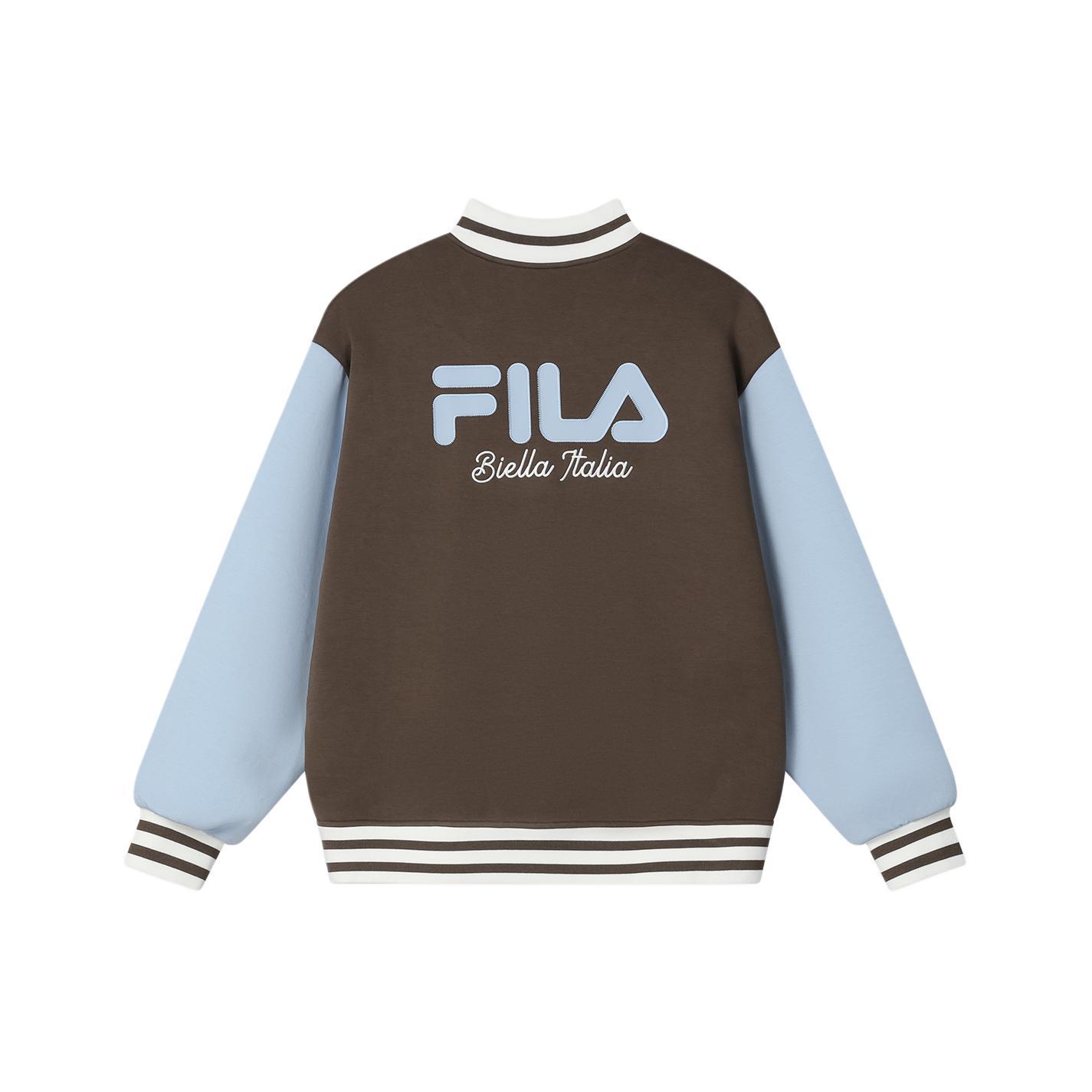 

Новая бейсбольная куртка FILA женская цвет сушеного молока умбра F11W419504F-BN L