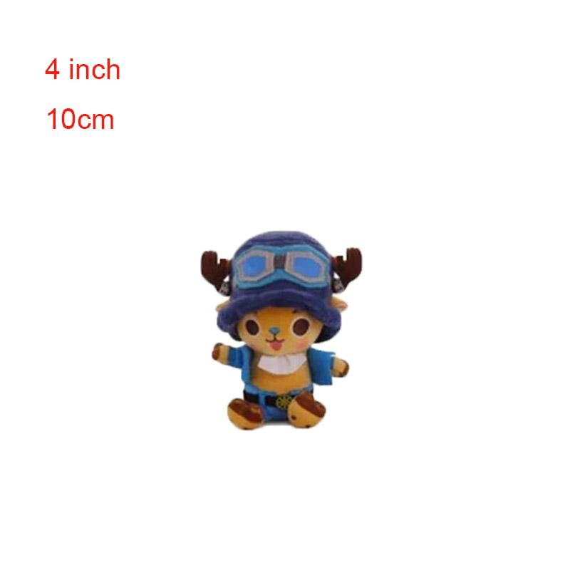 Anime One Piece Plush Toys Luffy Chopper Sabo Plush Doll Stuffed Kawaii Cute Toy Chopper Doll Keychain Halloween Gift For Child