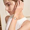 Women's Watch Stretch Band Waterproof Rose Gold Stylish Analog Display Free Size Stainless Steel Band Quartz Watch Fashion Accessory - Birthday