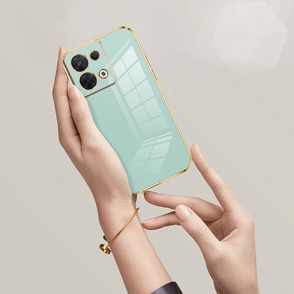 For Vivo V25e Case Vivo V25 Cover Vivo X80 Lite Vivo Y35 Case Luxury Square Plating Phone Case V2201 V2202 Shockproof Back Cover