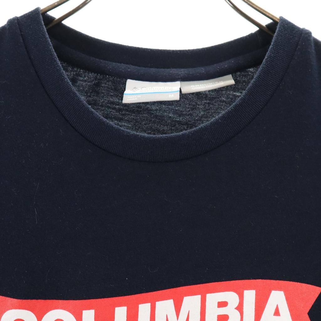 Columbia Short Sleeve T-shirt M Black Outdoors Women Used