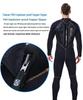 Muta in neoprene da uomo da 5 mm foderata in pile con protezione solare - Muta SLINX per snorkeling e immersioni