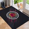 Soft Floor Carpet Brisbane Broncos Pattern Area Rug Decorative Mat For Home Room Decoration