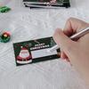 30Pcs Christmas Scratch Off Cards Santa Claus Christmas Tree Party Favors DIY Games Supplies Gift Vouchers