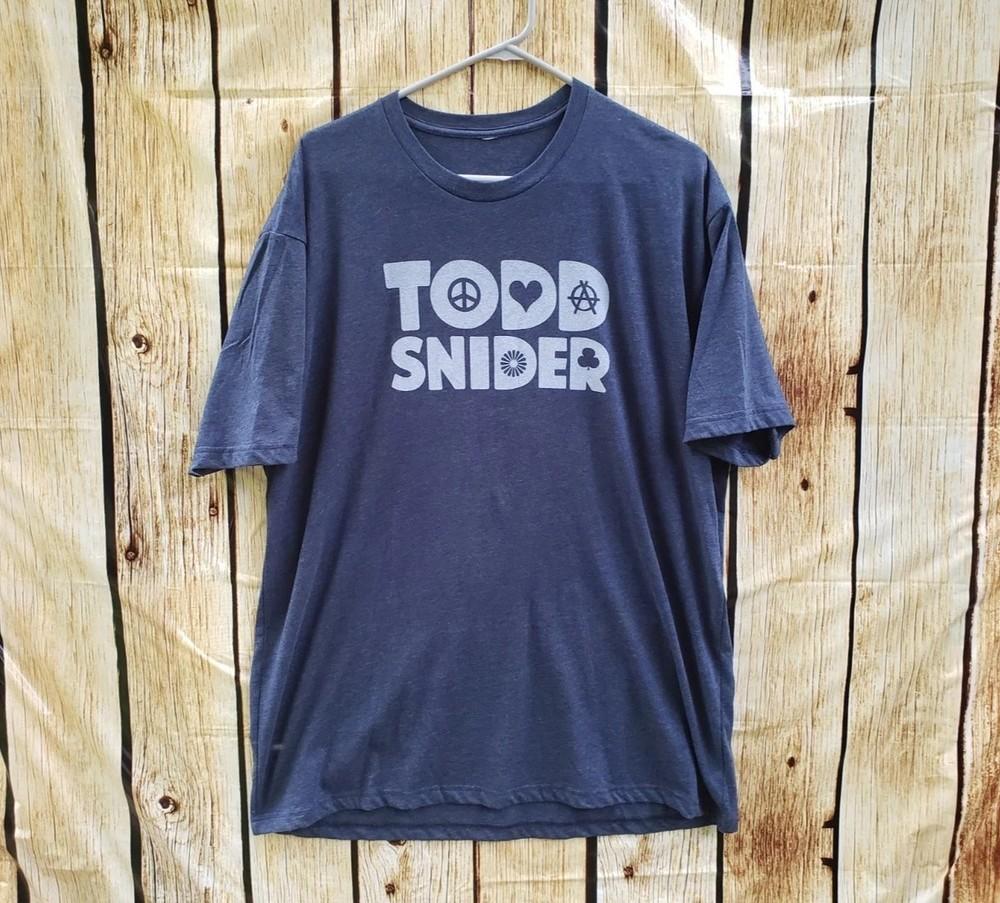 R.I.P Todd Snider Cotton Unisex All Size Reprinted Collectible TShirt Unisex T-Shirt S