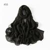 58 Colors Women Candy Color Voile Scarf Plain Solid Pashmina Female Warm Cotton Viscose Scarves Blanket Shawls And Wraps Bufanda
