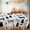 Cat Pattern Rectangle Table Cloth for Table Decor Kitchen Dining Waterproof Reusable Tablecloth for Table Indoor Outdoor Picnic