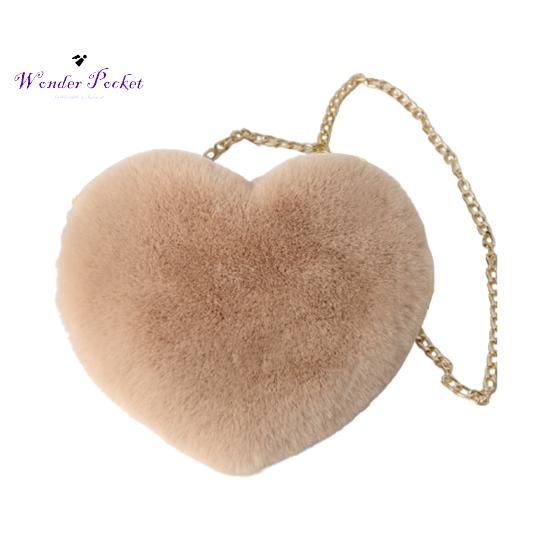 Užitečná dámská kabelka Pohodlná plyšová multifunkční