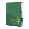 12 Months 2026 Schedule Planner Notepad Pu Leather To-do List Notebook Diary Writing Pads  Business