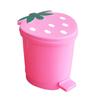 Cartoon Car Strawberry Bucket, Plastic Bucket, Desktop Trash Can, Household Kitchen And Living Room Storage Bucket, Wastebasket.