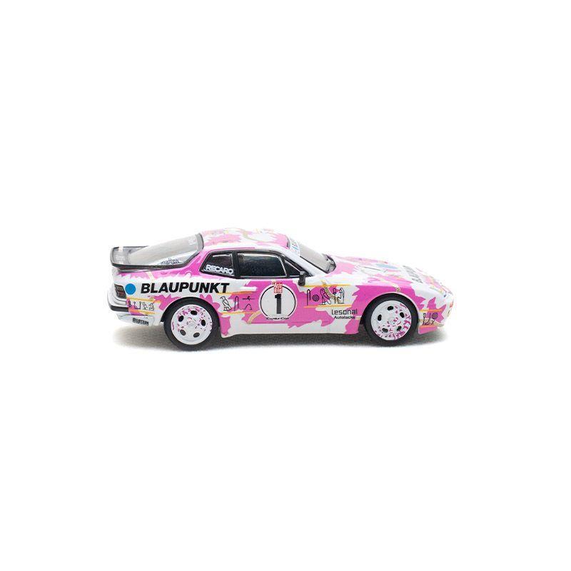 AABKP1 Sparky 1:64 Porsche 944 TURBO CUP Shell Pink Alloy Die Cast Car Model Collection Gift