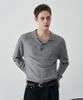 DRAW FIT Wool Supple Ribbed Polo Knit [2 Colors]