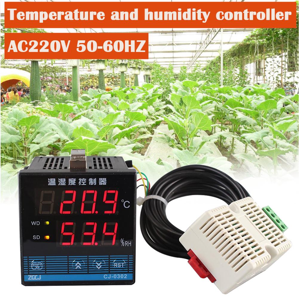 Buy TDK0302 Digital Temperature and Humidity Controller with Sensor for