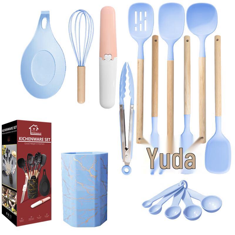 ZISIZ 12-teiliges Silikon-Kochutensilien-Set