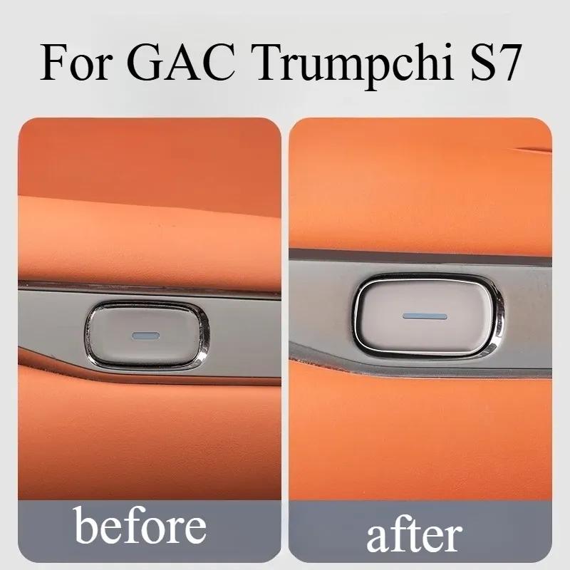 For GAC Trumpchi S7 Special Door Switch Prompt Sticker Electronic Button Warning Film Car Interior Accessories Automobiles